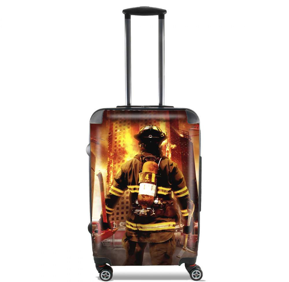 Valise trolley bagage L pour Sauver ou perir Pompiers les soldats du feu