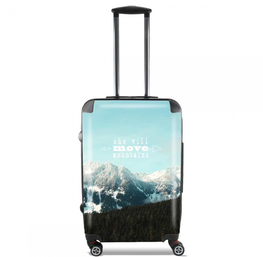Valise trolley bagage L pour she will move mountains