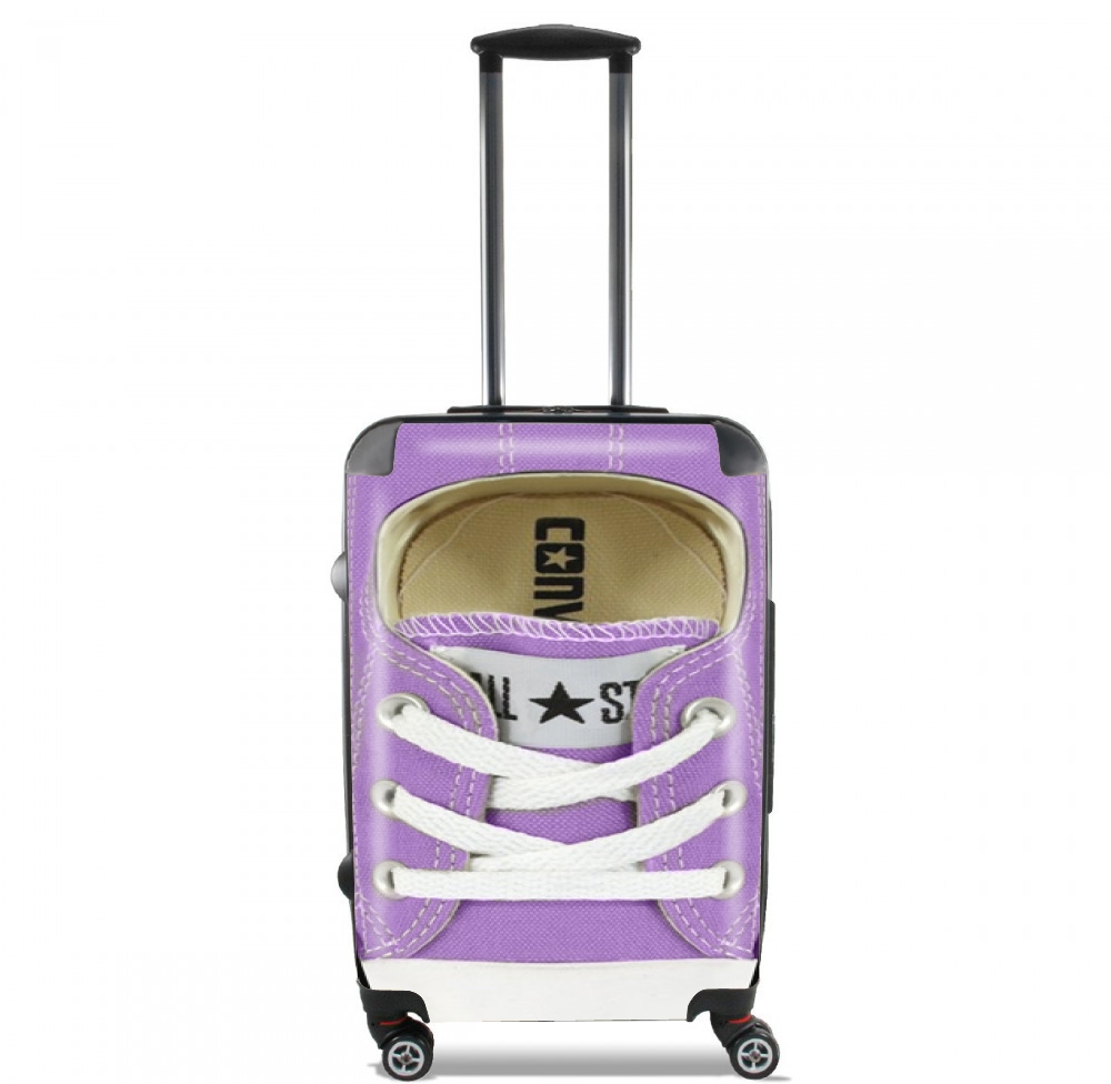 Valise trolley bagage L pour Chaussure All Star Violet