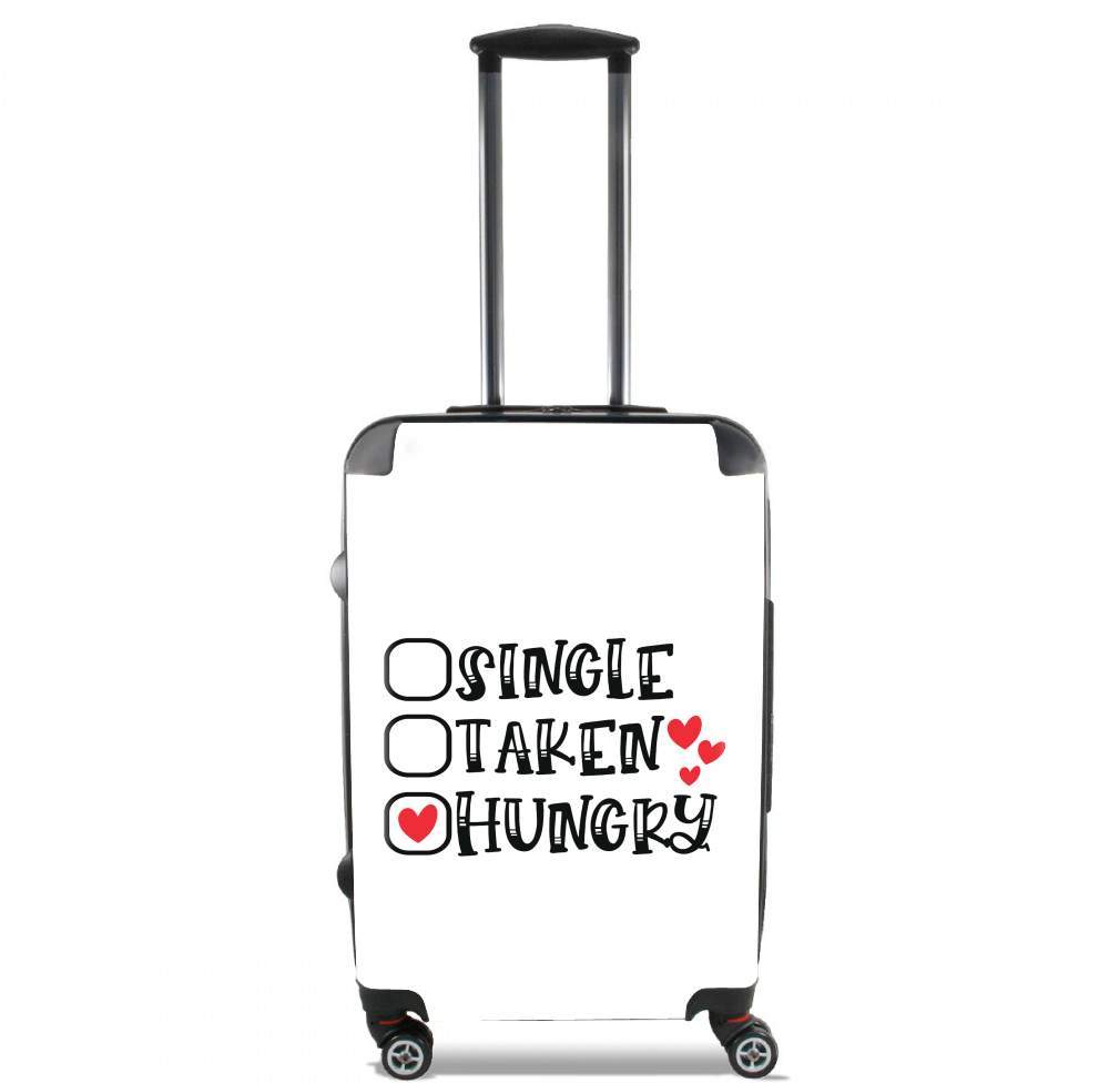Valise trolley bagage L pour Single Taken Hungry