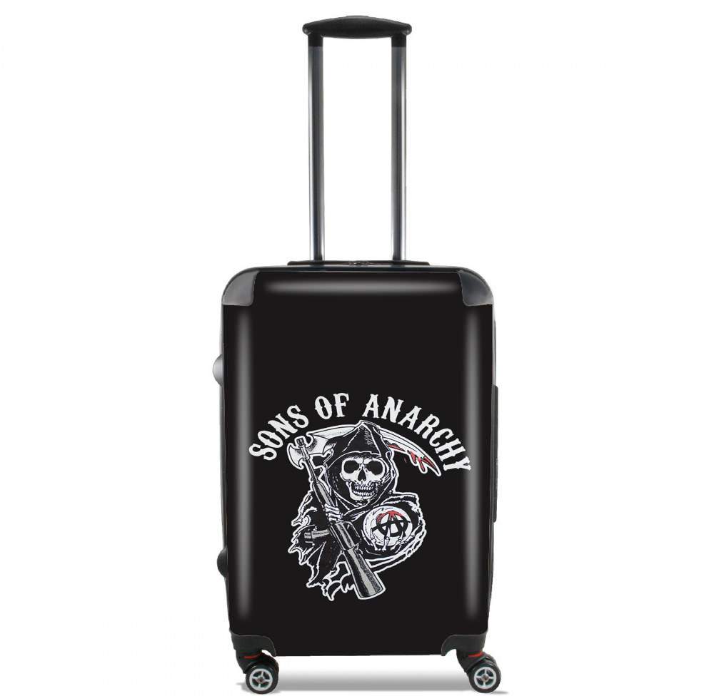Valise trolley bagage L pour Sons Of Anarchy Skull Moto