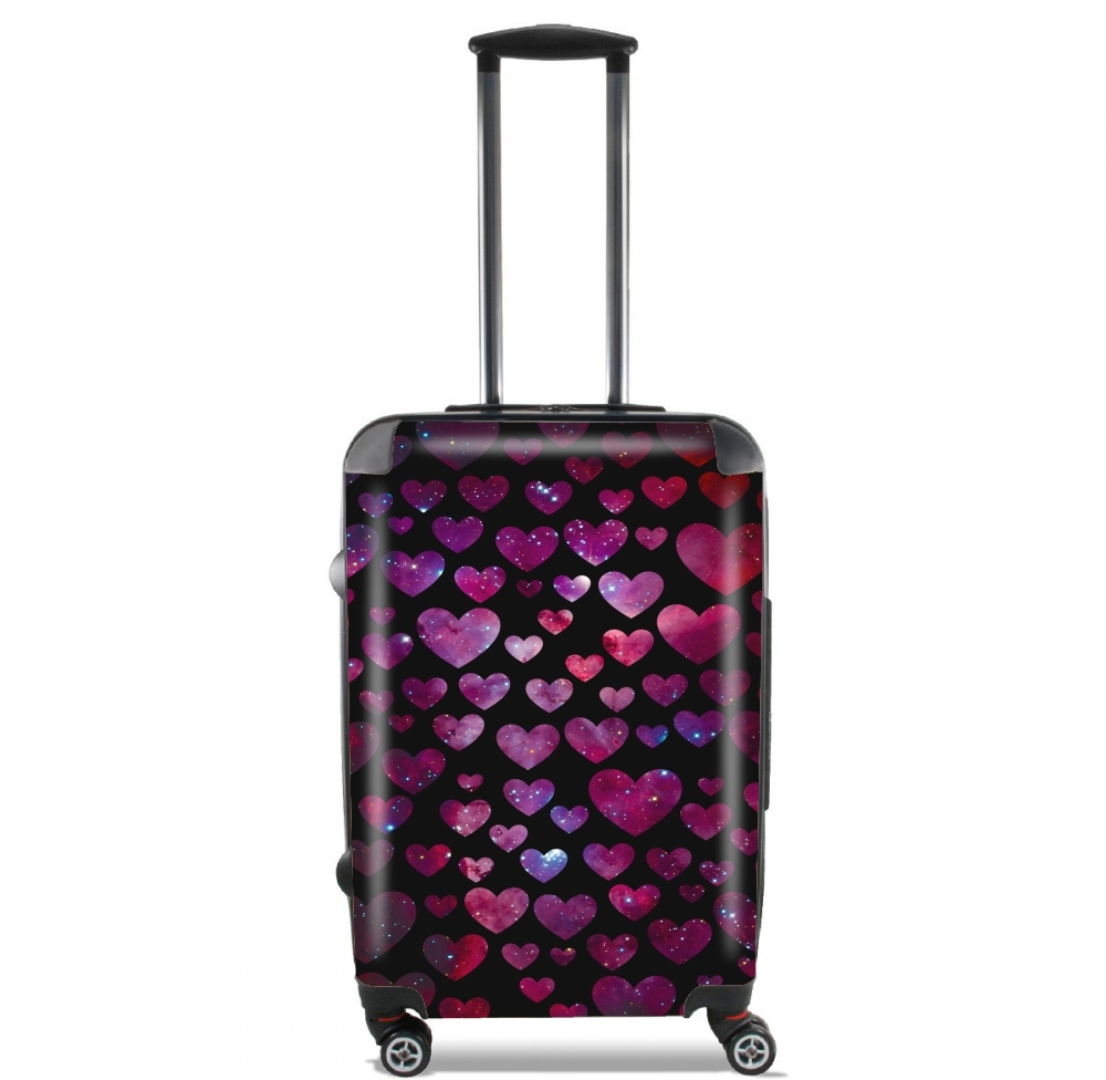 Valise trolley bagage L pour Space Hearts