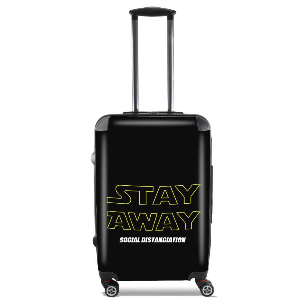 Valise trolley bagage L pour Stay Away Social Distance
