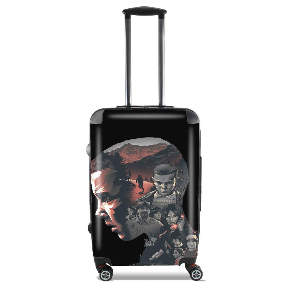 Valise trolley bagage L pour Stranger Things Abstract ART
