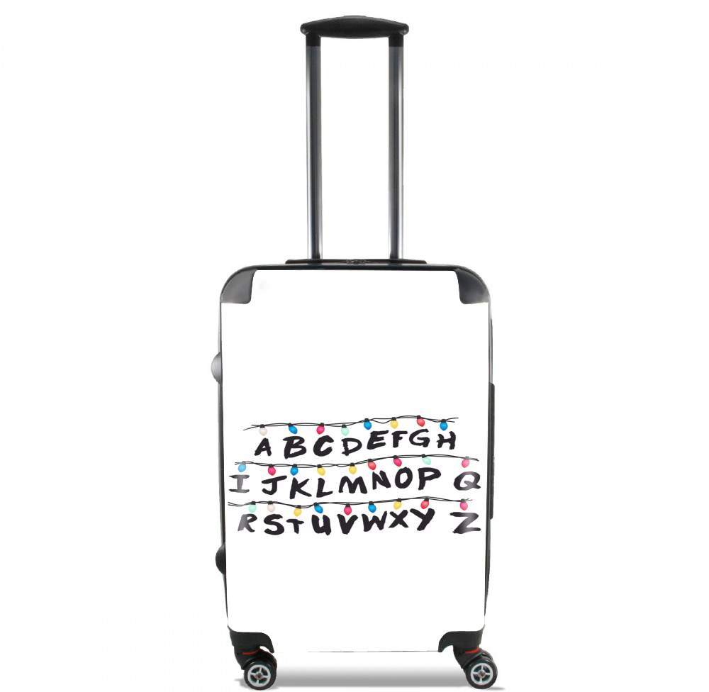 Valise trolley bagage L pour Stranger Things Guirlande Alphabet Inspiration