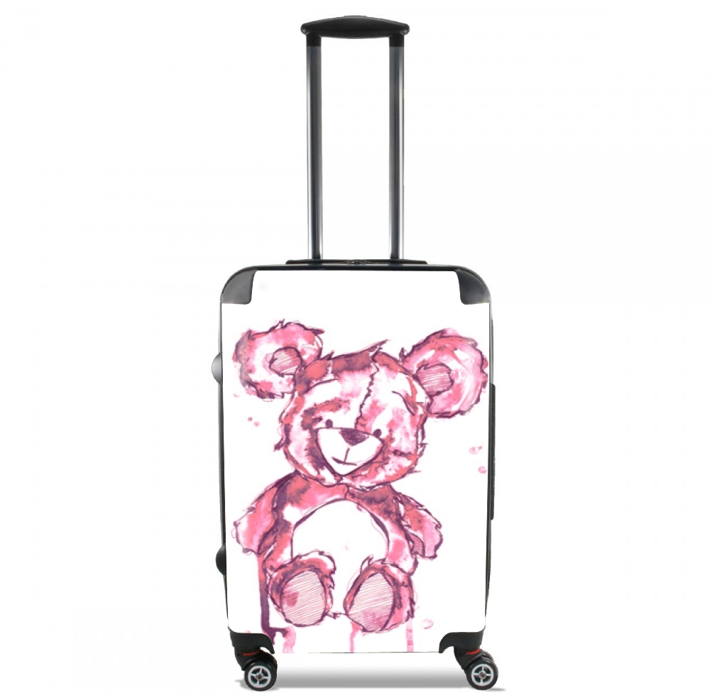 Valise trolley bagage L pour Teddy Bear Rose