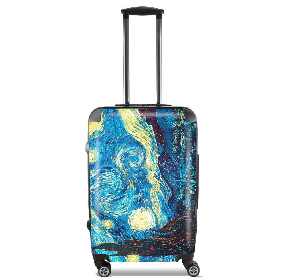 Valise trolley bagage L pour The Starry Night