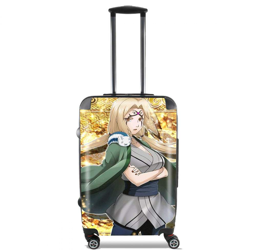 Valise trolley bagage L pour Tsunade Senju Art Gold