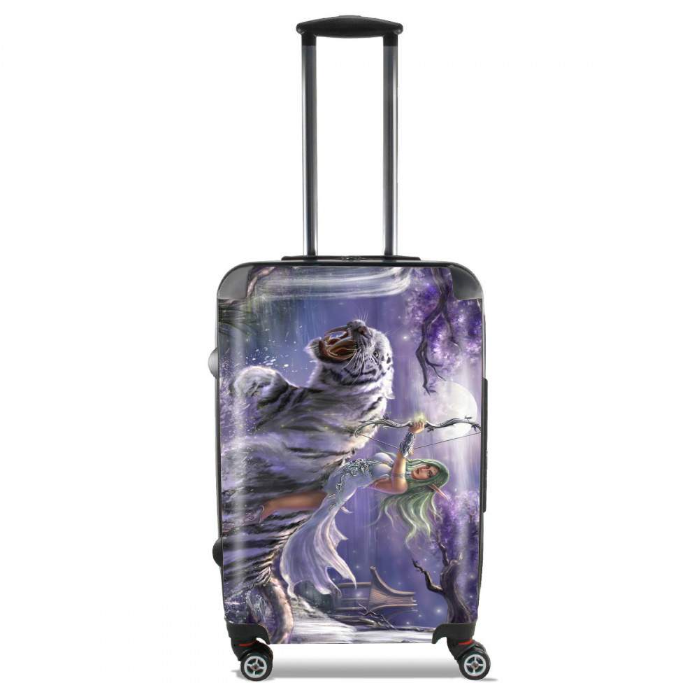 Valise trolley bagage L pour Tyrande Whisperwind World Of Warcraft Art