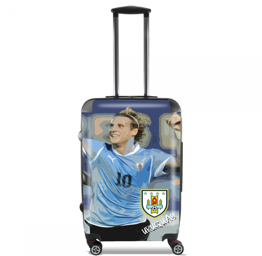 Valise trolley bagage L pour Uruguay Foot 2014