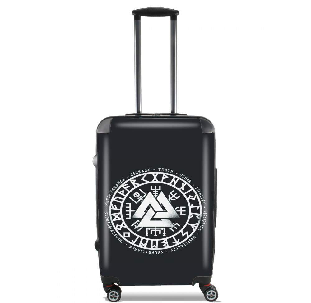 Valise trolley bagage L pour valknut madras