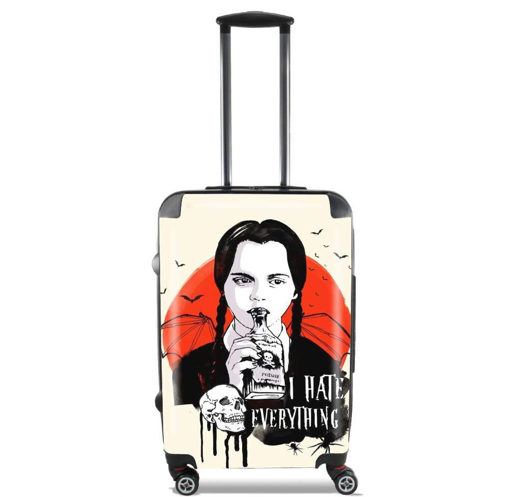 Valise trolley bagage L pour Mercredi Addams have everything