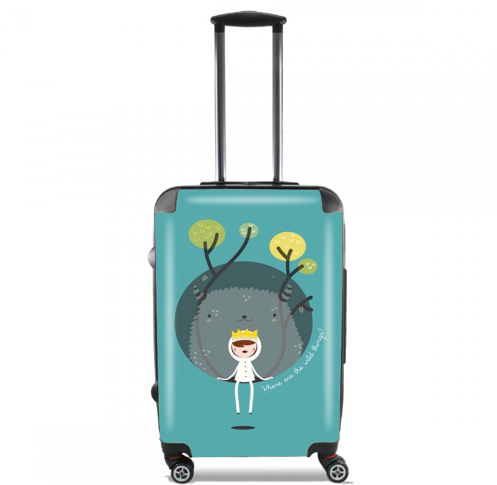Valise trolley bagage L pour Where the wild things are