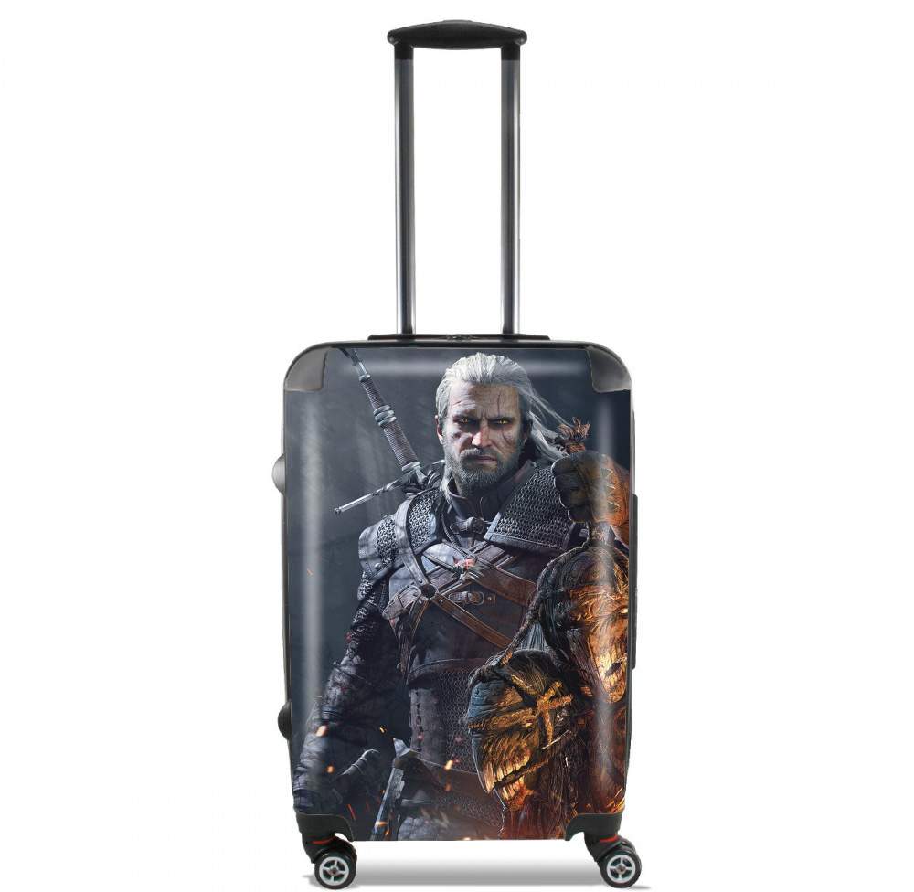 Valise trolley bagage L pour Witcher Fanart