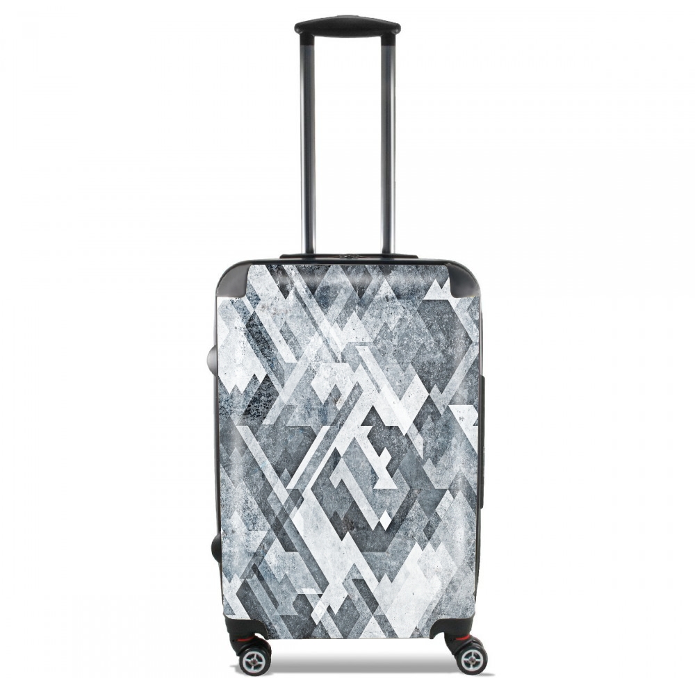 Valise trolley bagage L pour zig,zag,black and white