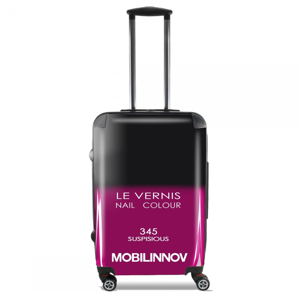 Valise trolley bagage XL pour Flacon vernis 345 SUSPISIOUS