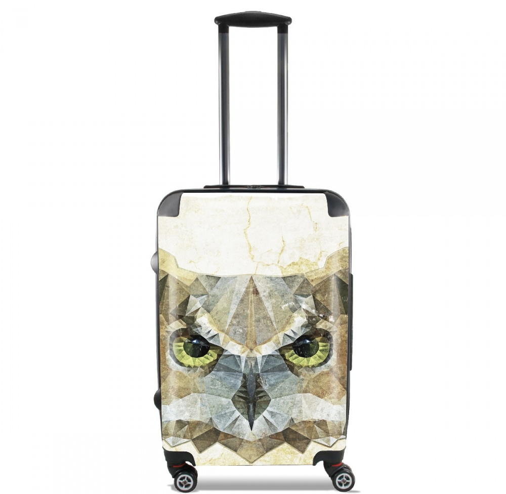 Valise trolley bagage XL pour abstract owl