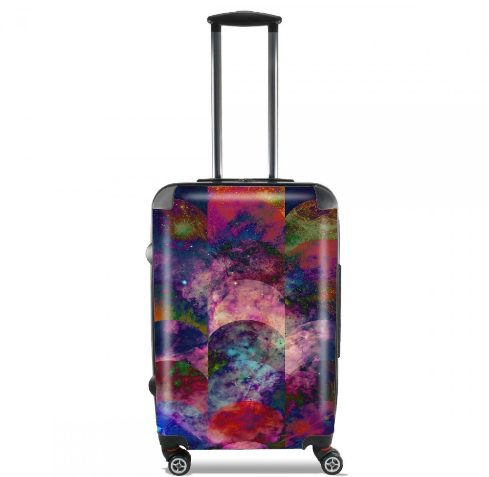 Valise trolley bagage XL pour Abstract Circles
