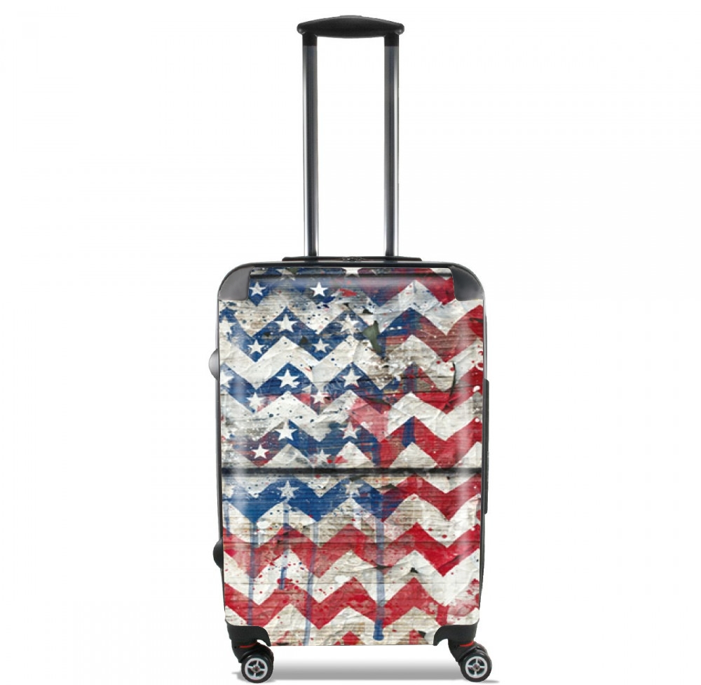 Valise trolley bagage XL pour American Chevron