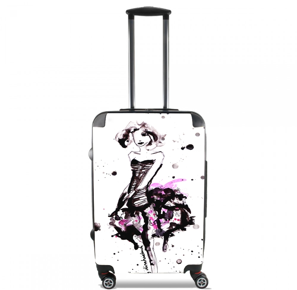 Valise trolley bagage XL pour Fille en ballerine