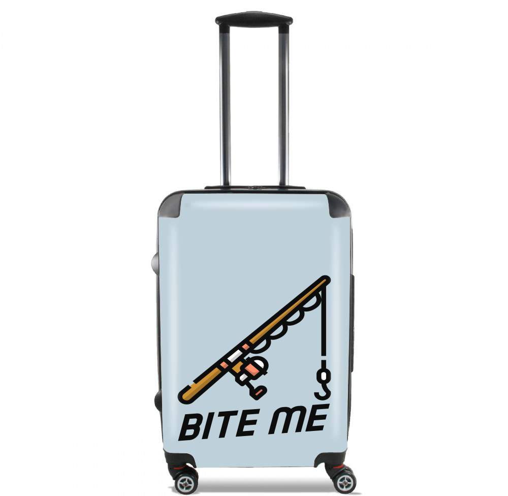 Valise trolley bagage XL pour Mords Moi - Pêcheur