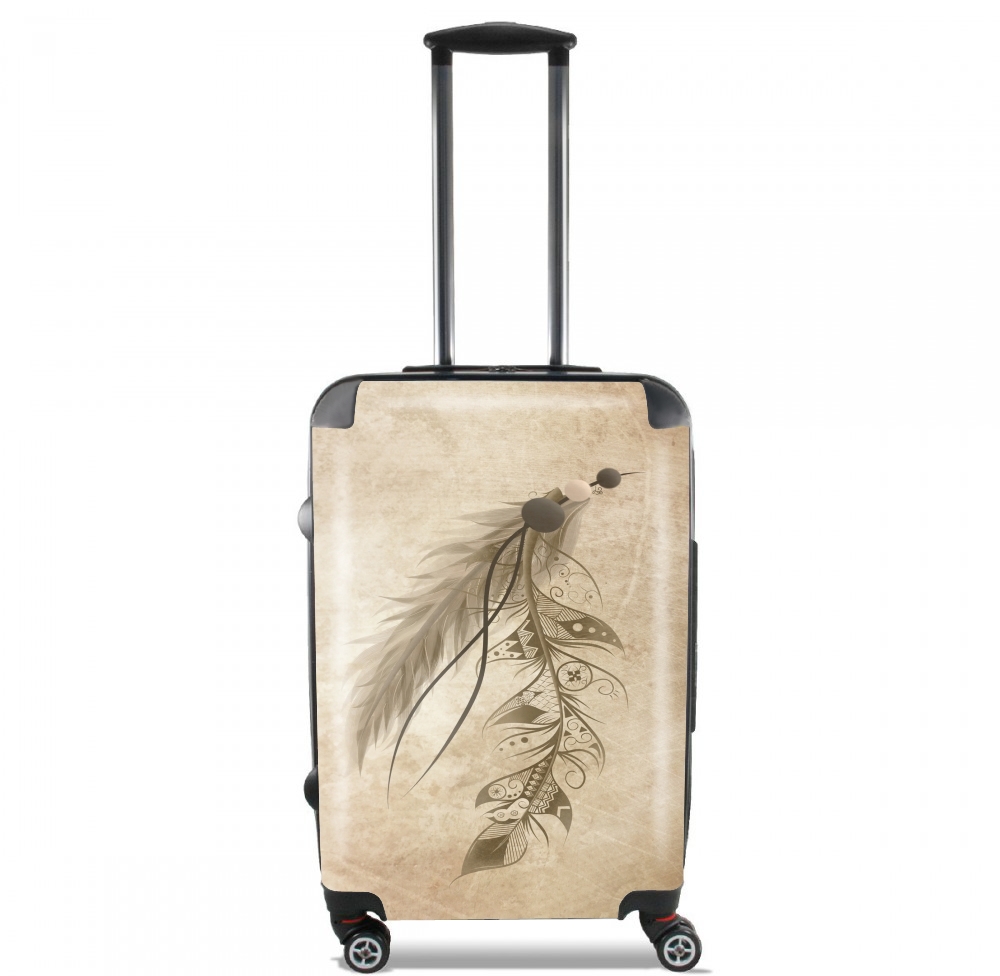 Valise trolley bagage XL pour Boho Feather