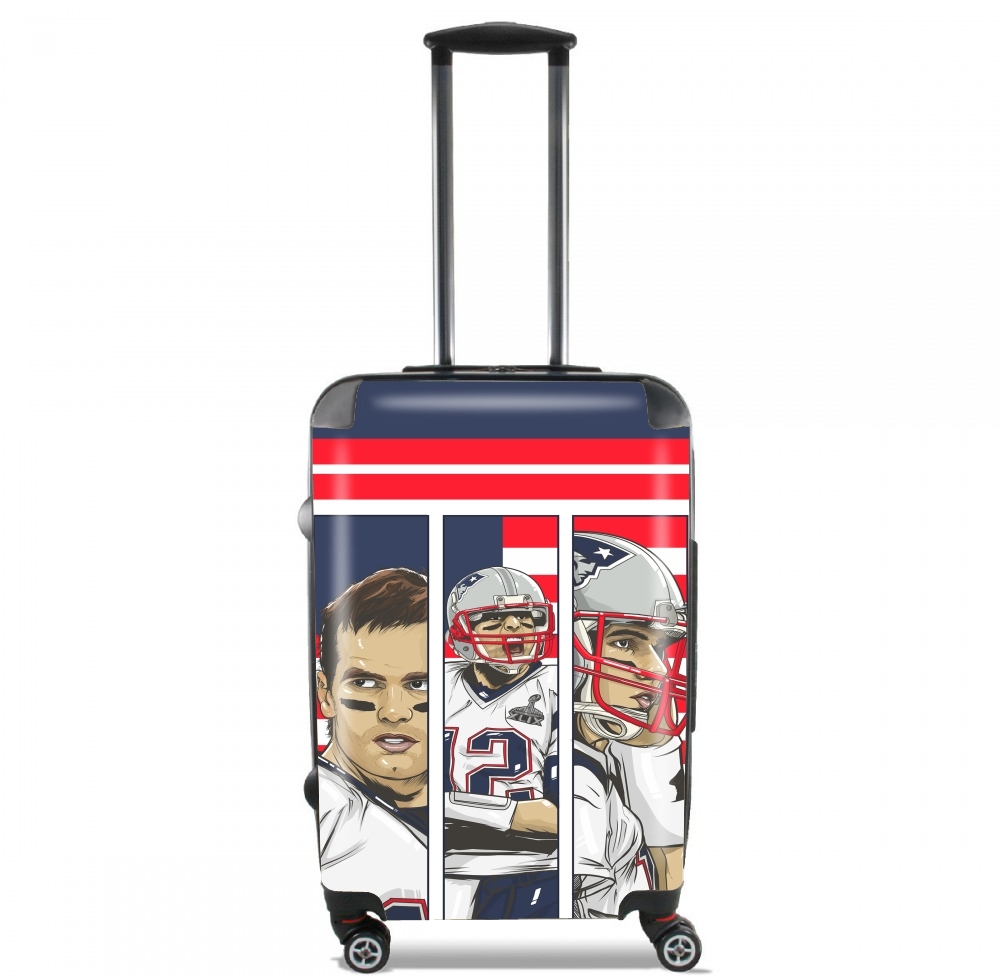 Valise trolley bagage XL pour Brady Champion Super Bowl XLIX
