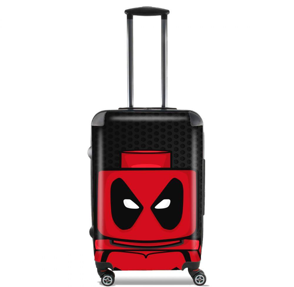 Valise trolley bagage XL pour Bricks Deadpool
