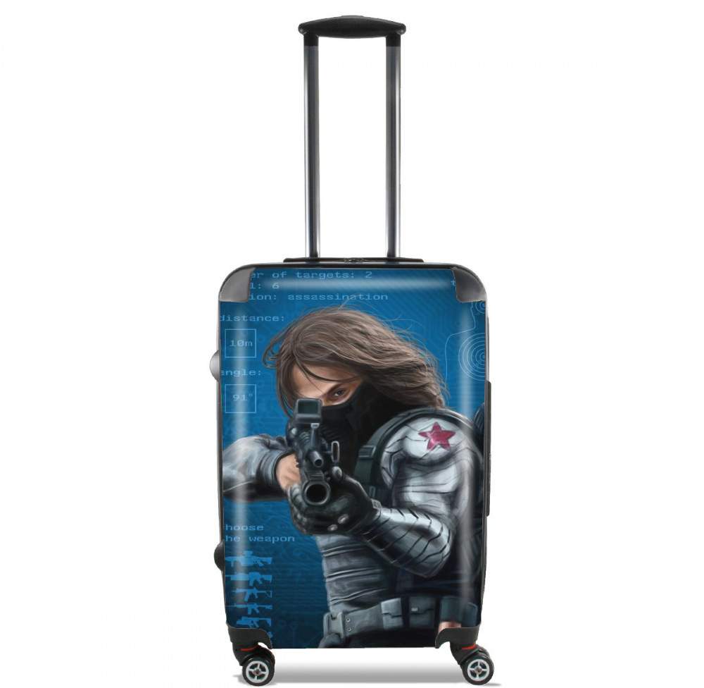 Valise trolley bagage XL pour Bucky Barnes Aka Winter Soldier