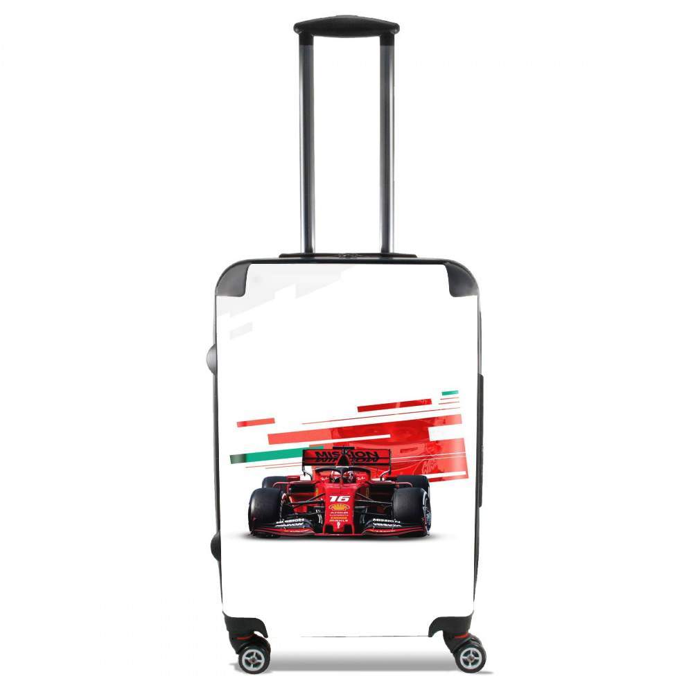 Valise trolley bagage XL pour Charles leclerc Ferrari