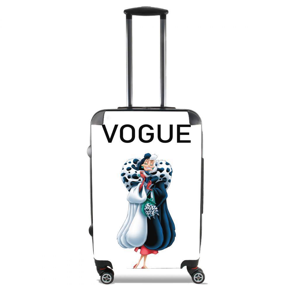 Valise trolley bagage XL pour Cruella Dalmatien