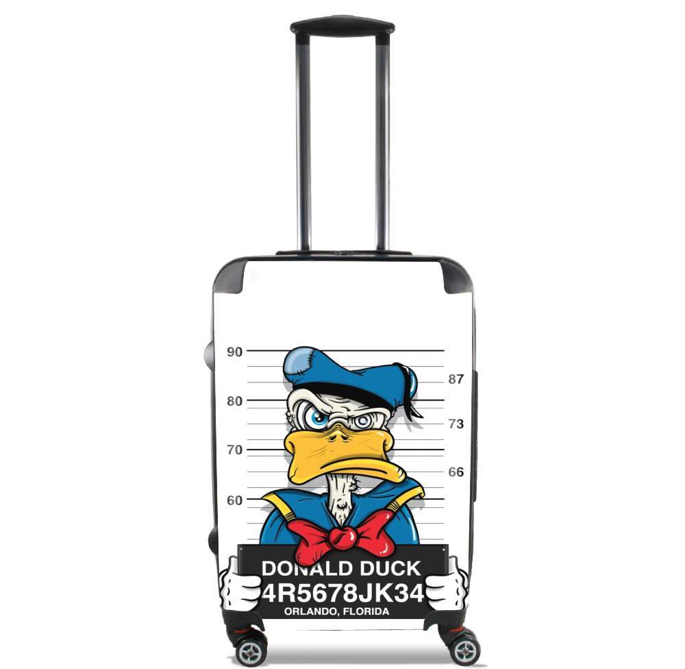 Valise trolley bagage XL pour Donald Duck Crazy Jail Prison