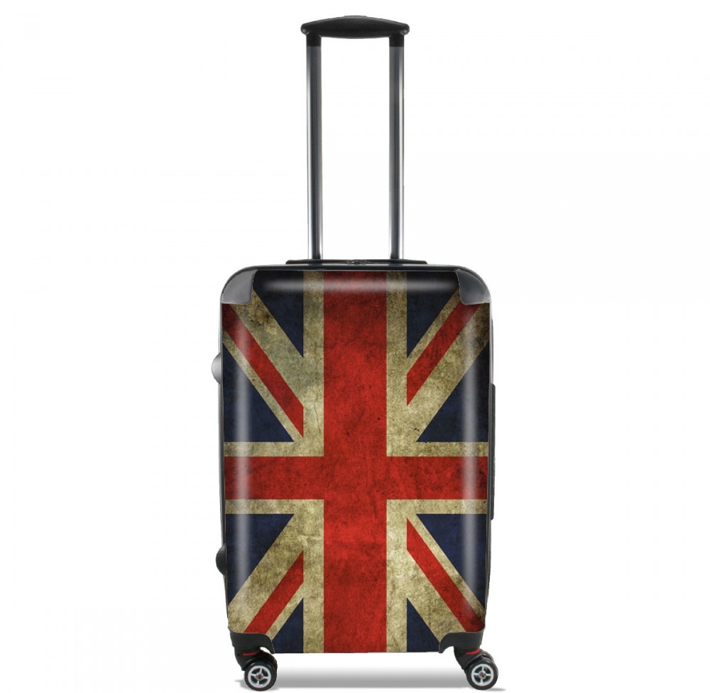 Valise trolley bagage XL pour Drapeau Britannique Vintage
