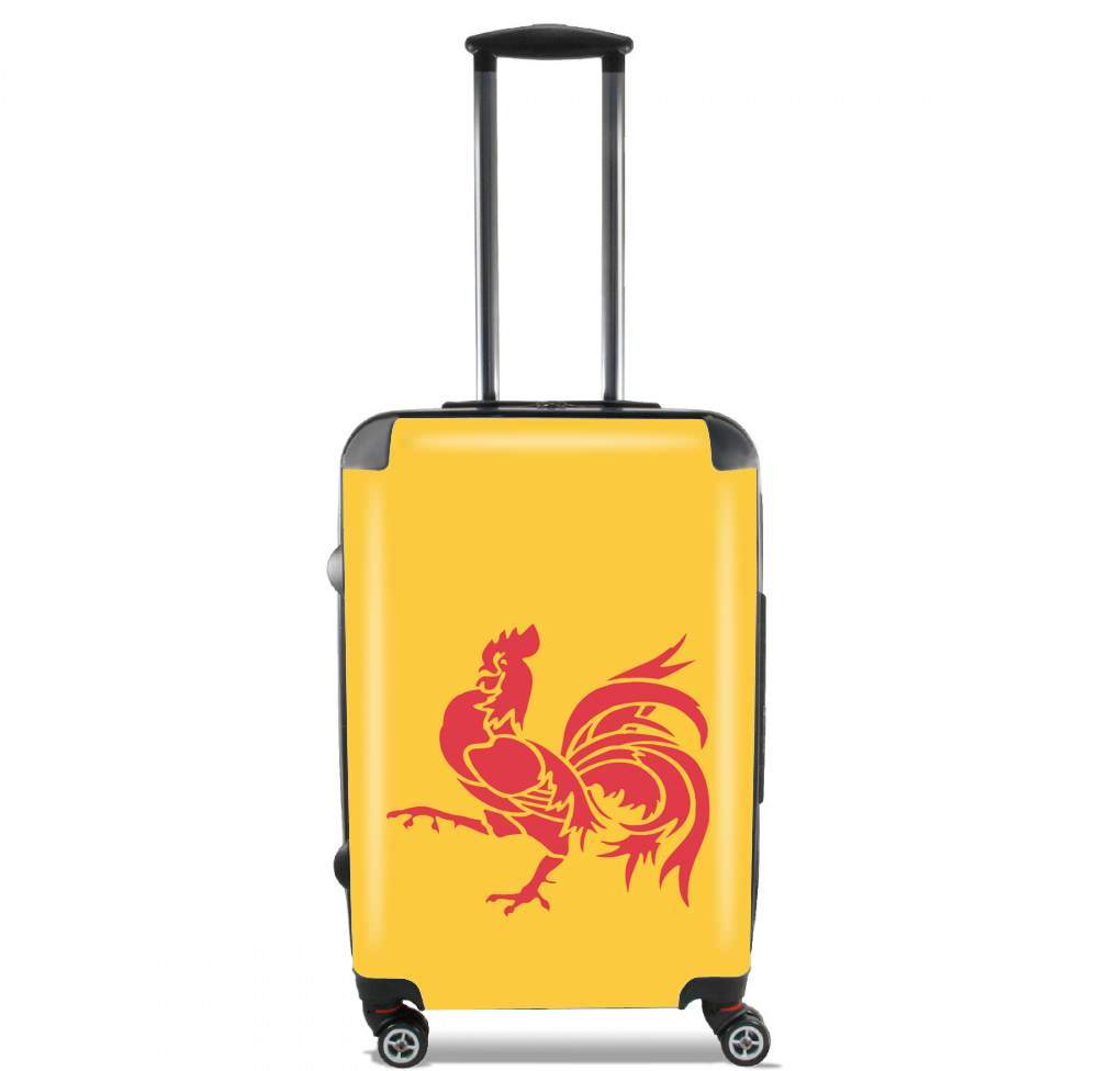 Valise trolley bagage XL pour Drapeau de la Wallonie