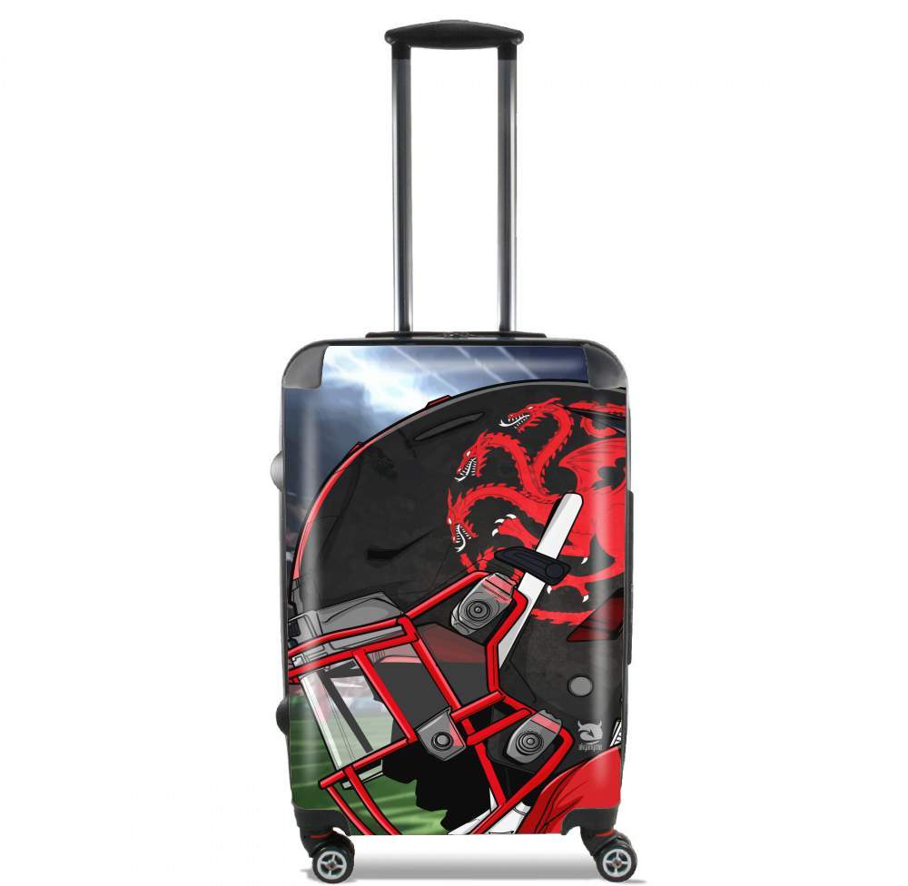 Valise trolley bagage XL pour Fantasy Football Targaryen