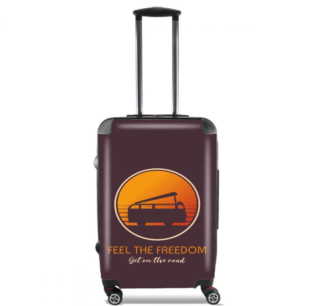 Valise trolley bagage XL pour Feel The freedom on the road