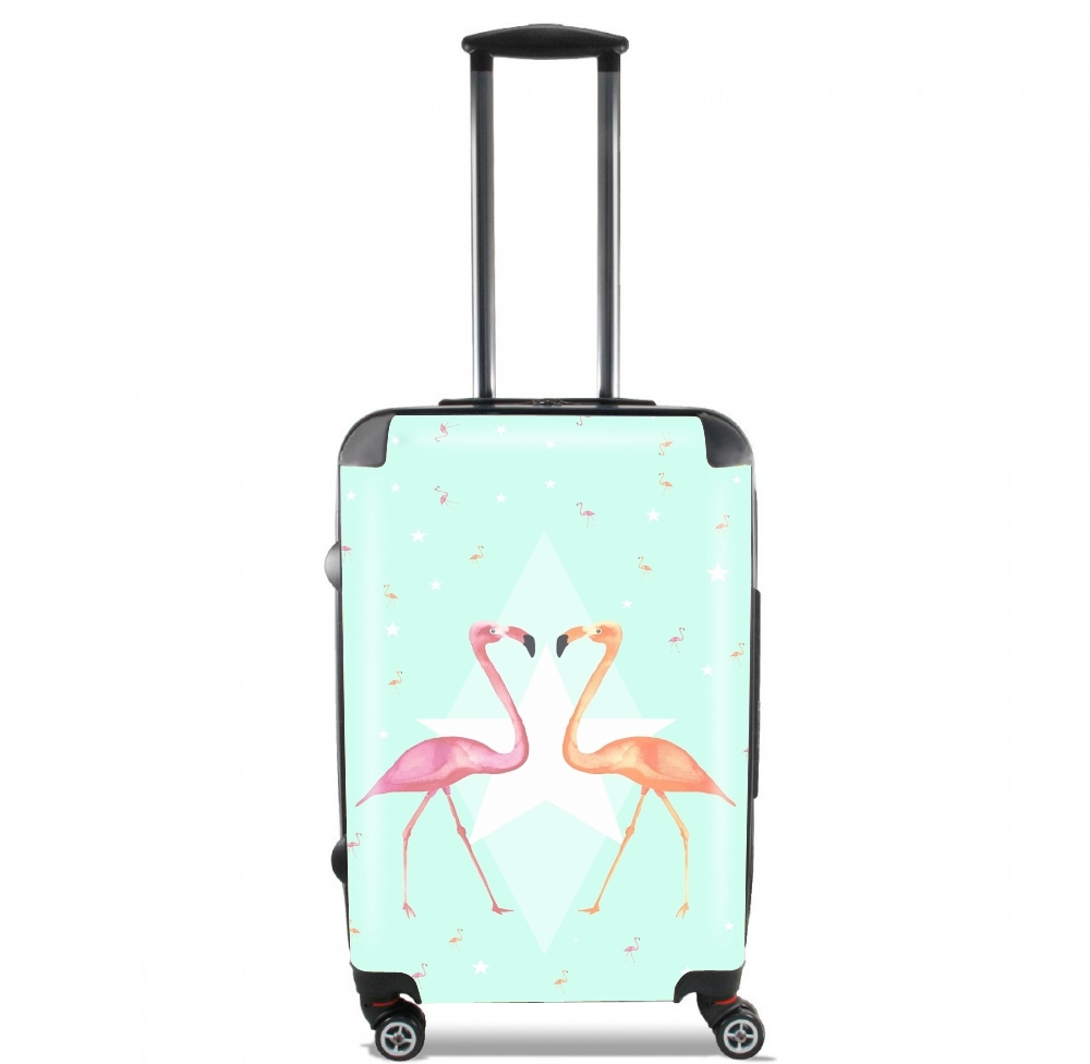 Valise trolley bagage XL pour FLAMINGO PARTY