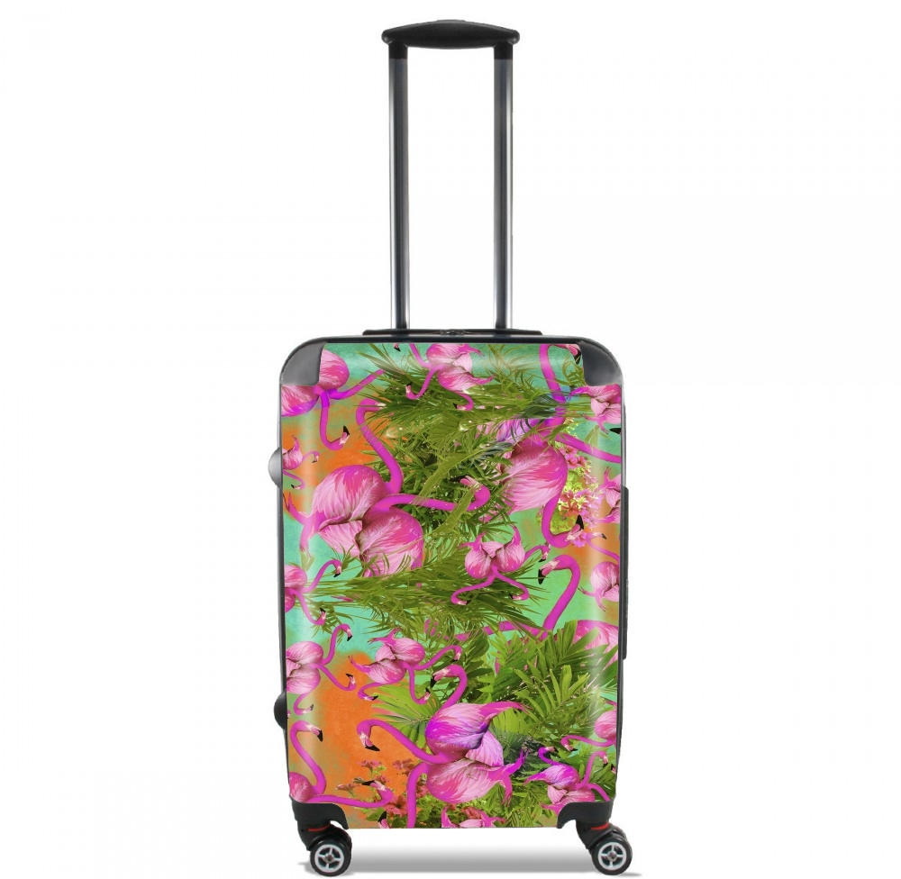Valise trolley bagage XL pour Flamingos