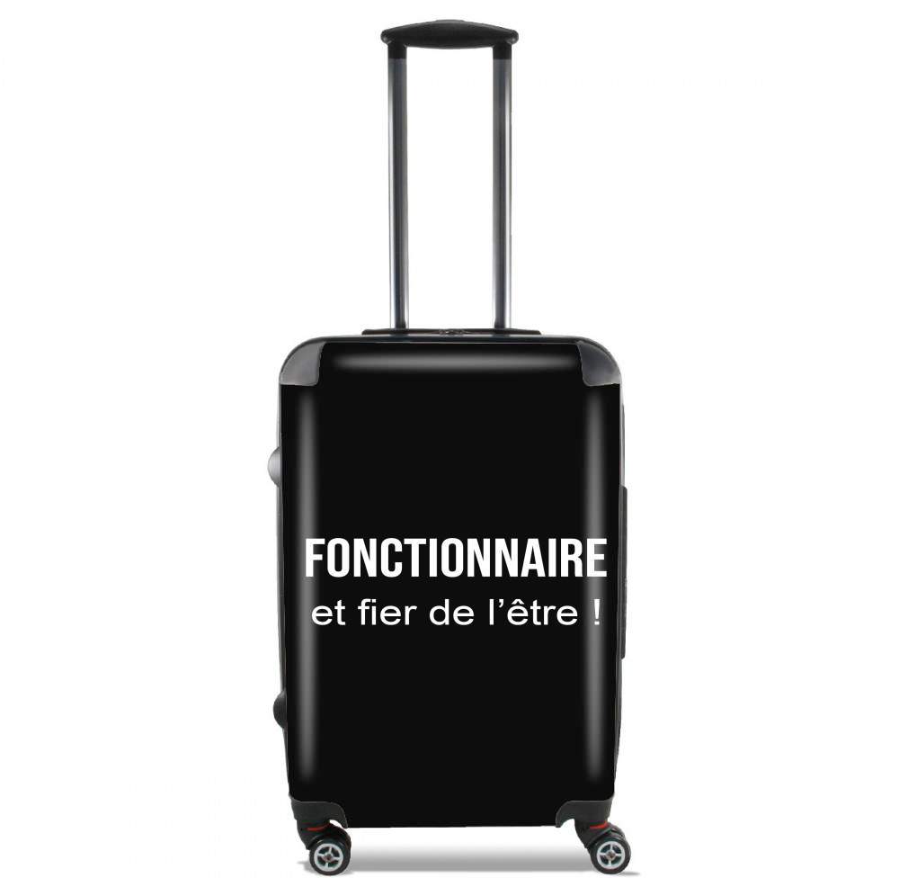 Valise trolley bagage XL pour Fonctionnaire et fier de l'être