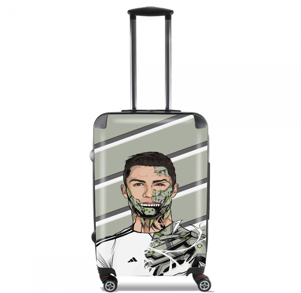 Valise trolley bagage XL pour Football Legends: Cristiano Ronaldo - Real Madrid Robot