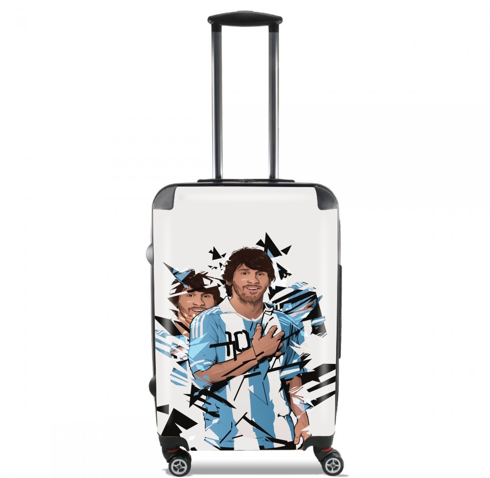 Valise trolley bagage XL pour Football Legends: Lionel Messi Argentina