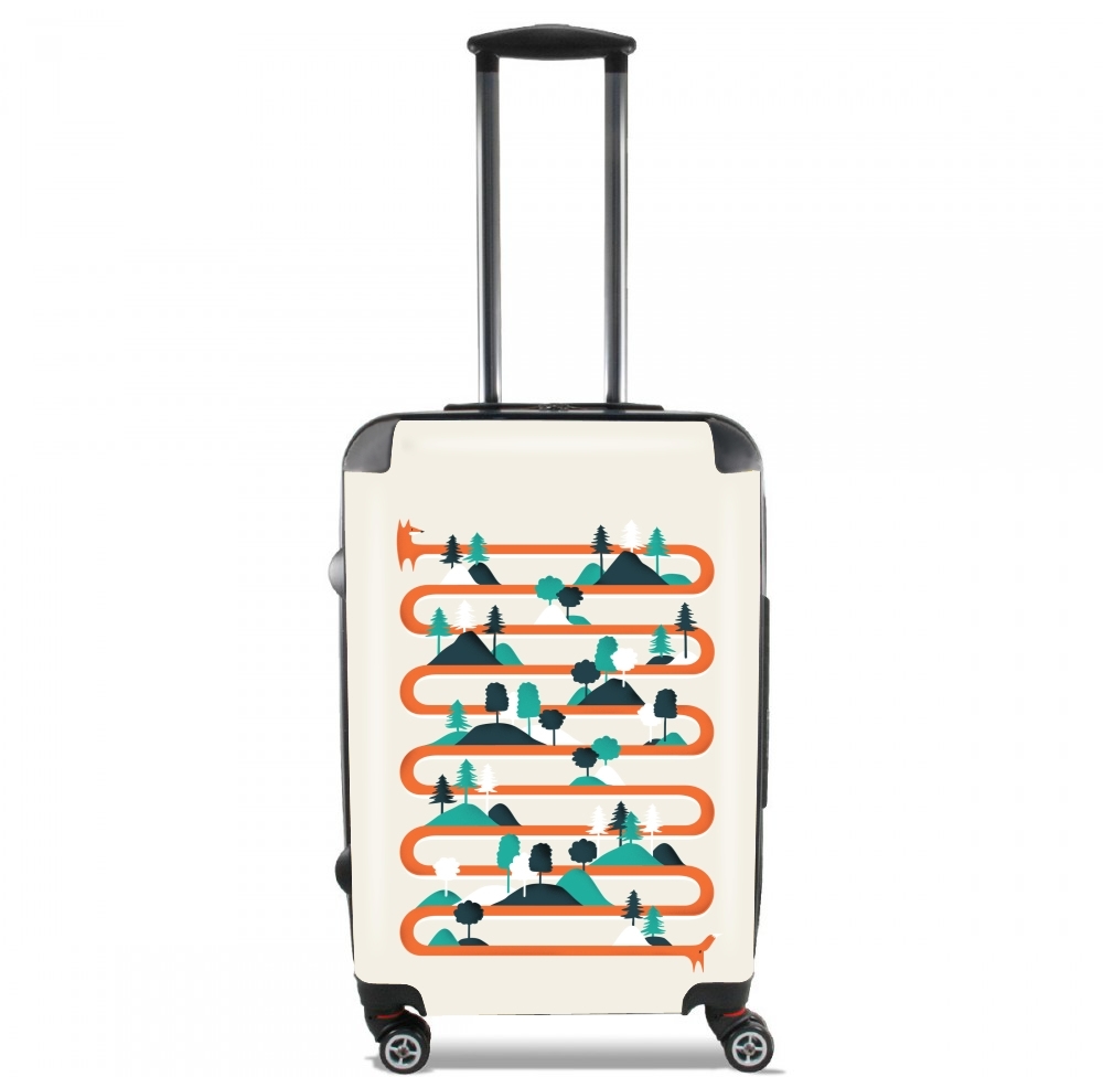 Valise trolley bagage XL pour Foxy Stripes
