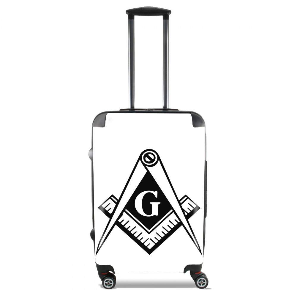 Valise trolley bagage XL pour Franc maçon