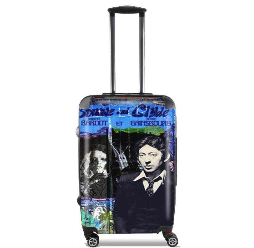 Valise trolley bagage XL pour Gainsbourg Smoke