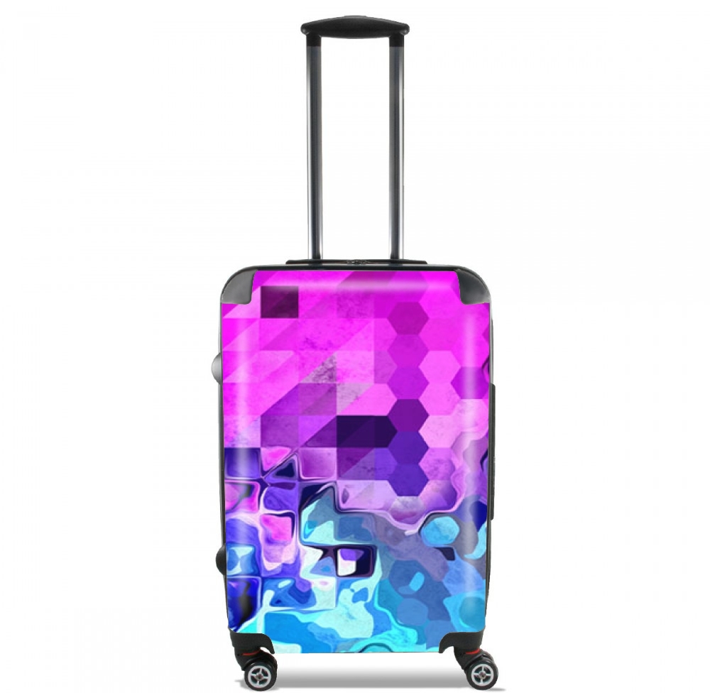 Valise trolley bagage XL pour Geometrical Liquid