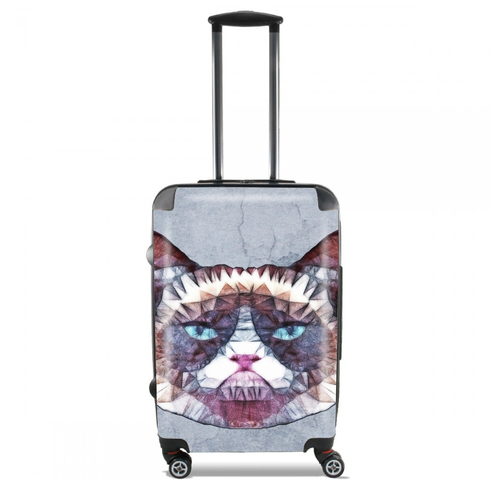Valise trolley bagage XL pour Chat grincheux