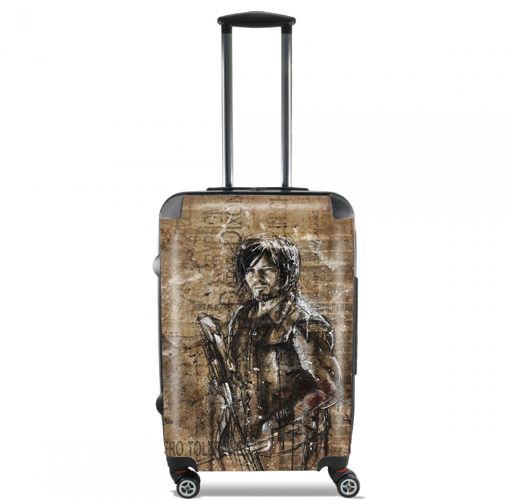 Valise trolley bagage XL pour Grunge Daryl Dixon