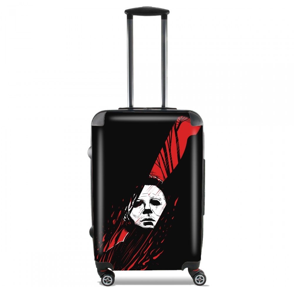 Valise trolley bagage XL pour Hell-O-Ween Myers knife