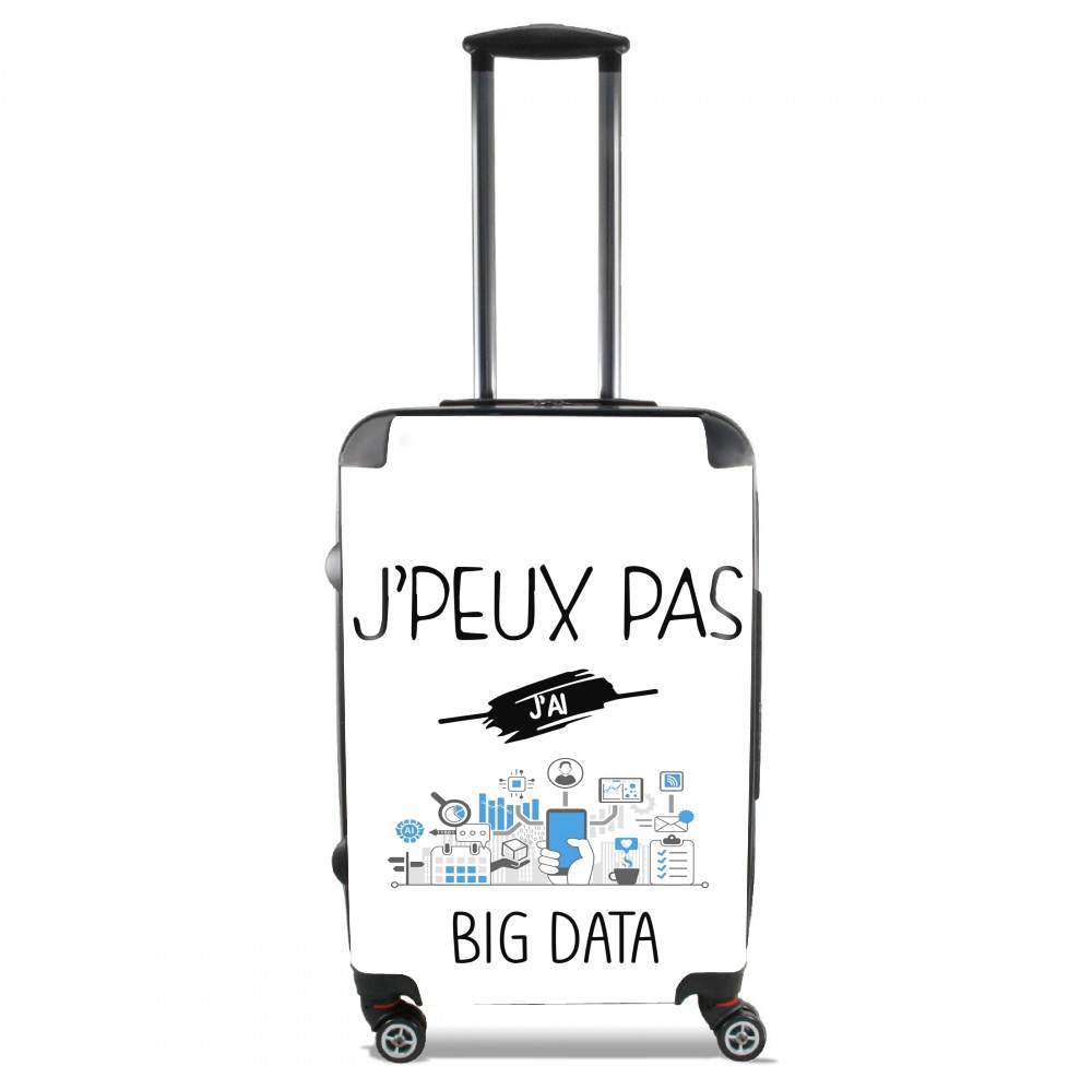 Valise trolley bagage XL pour Je peux pas j'ai Big Data
