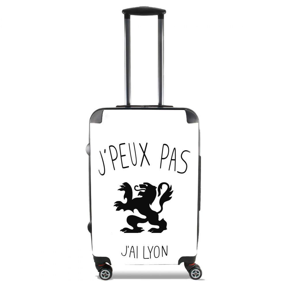 Valise trolley bagage XL pour Je peux pas j'ai Lyon